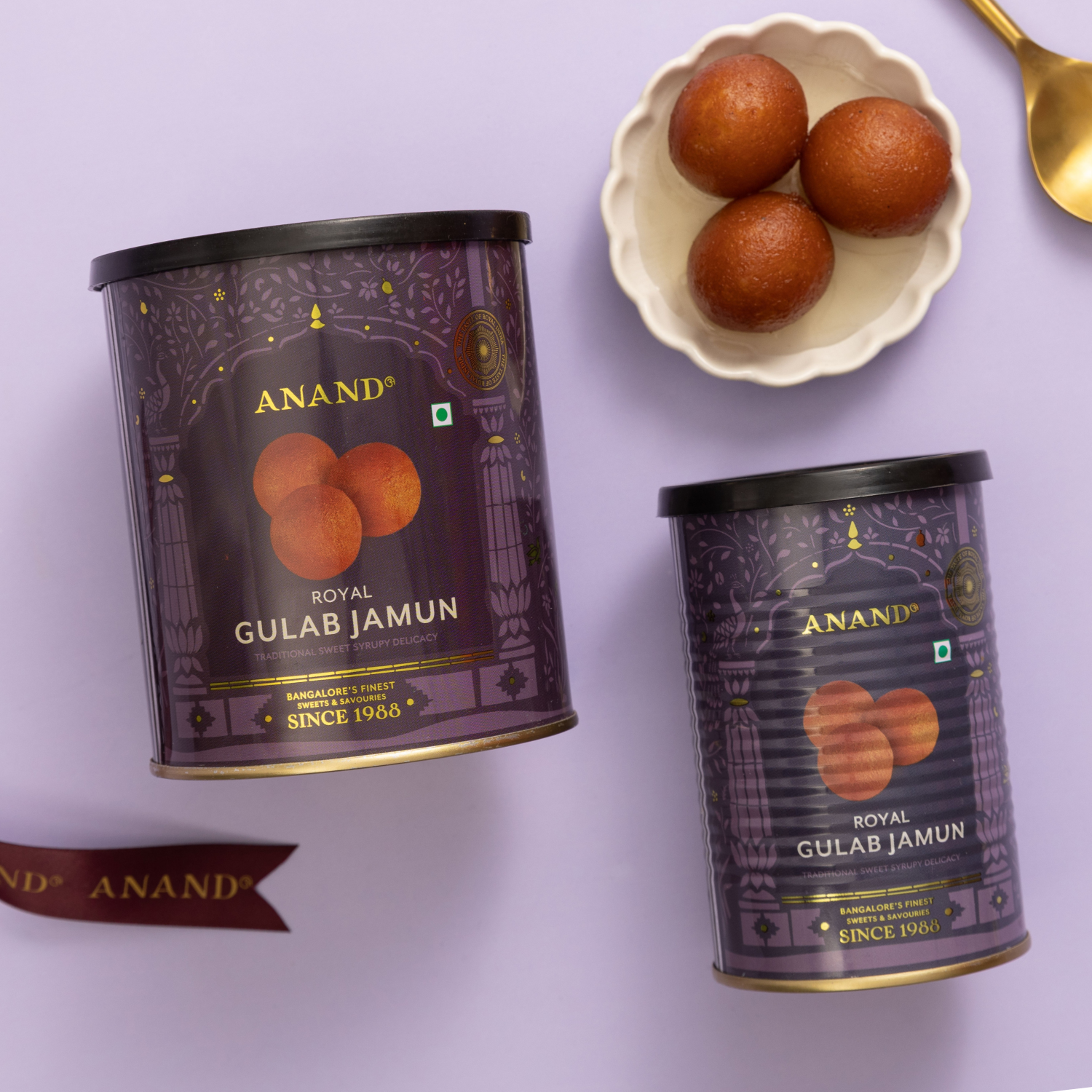Royal Gulab Jamun - Rich Sweet Syrup Delicacy