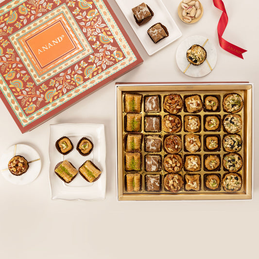 Anand's Assorted Sweets Gift Box - Grand Turkish Baklava
