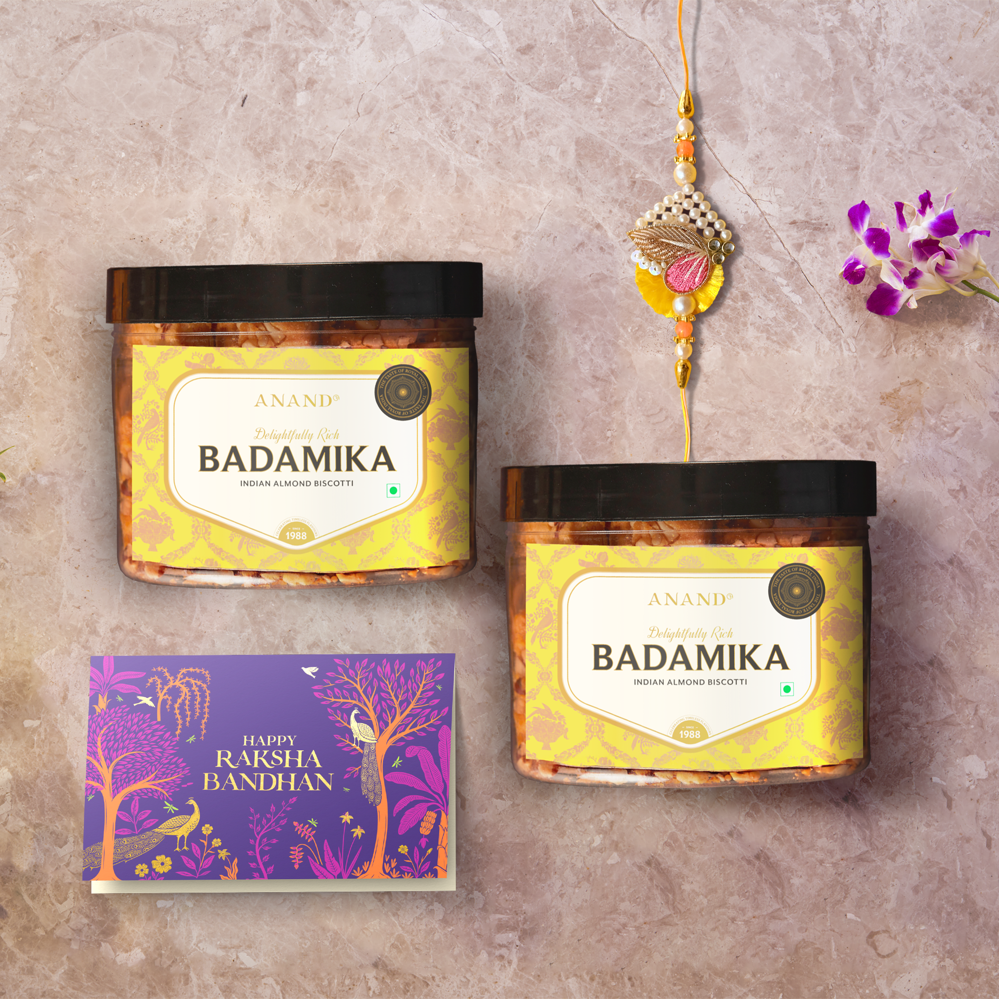 Badamika pack of 2 For Raksha Bandhan