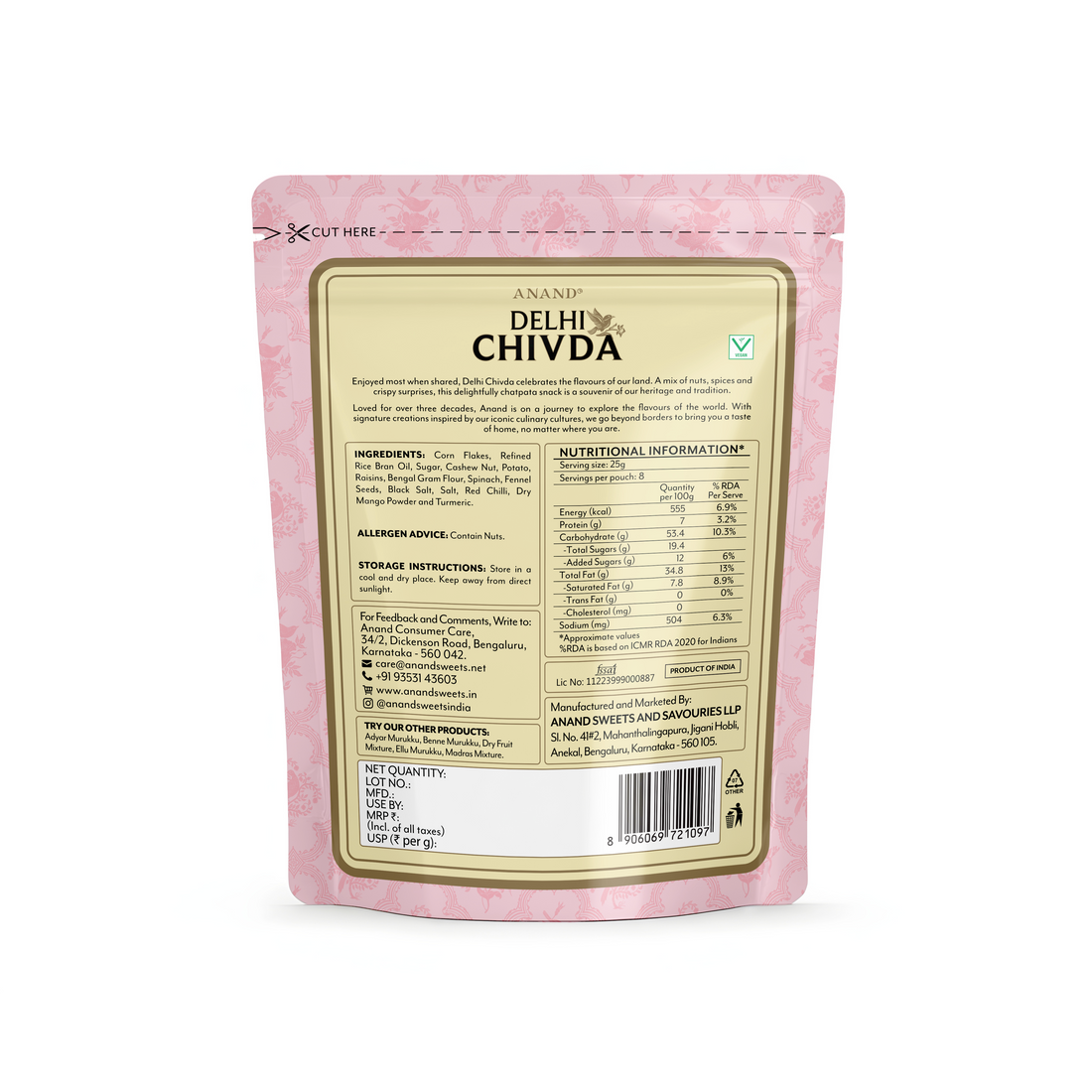 Delhi Chivda Pack 200g