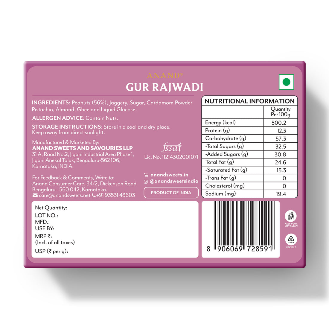 Winter Special Gur Rajwadi