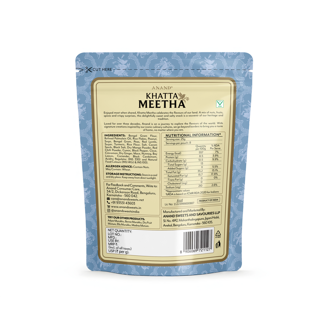 Khatta Meetha Pack 200g