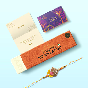 Raksha Bandhan Sugar free Healthy Besan Laddu 175g
