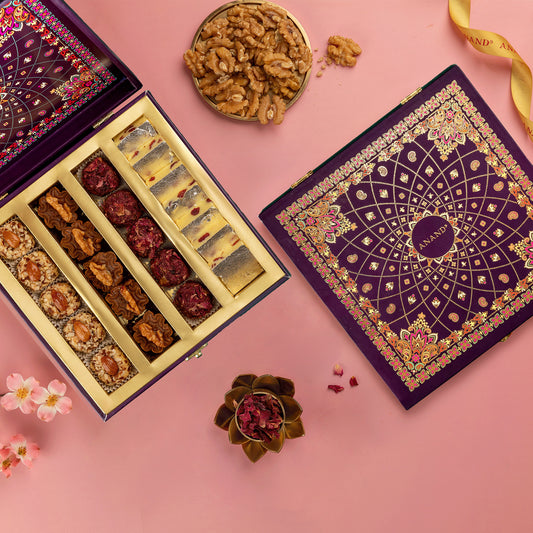 Anand's Assorted Sweets Gift Box - Phool Mahal (544gms)