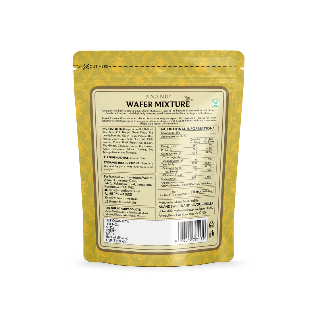 Wafer Mixture Pack 200g