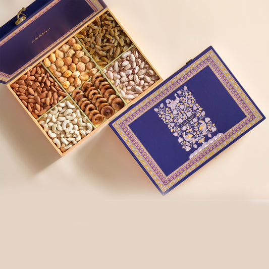 MALADVIPA Dry Fruits Wooden Box