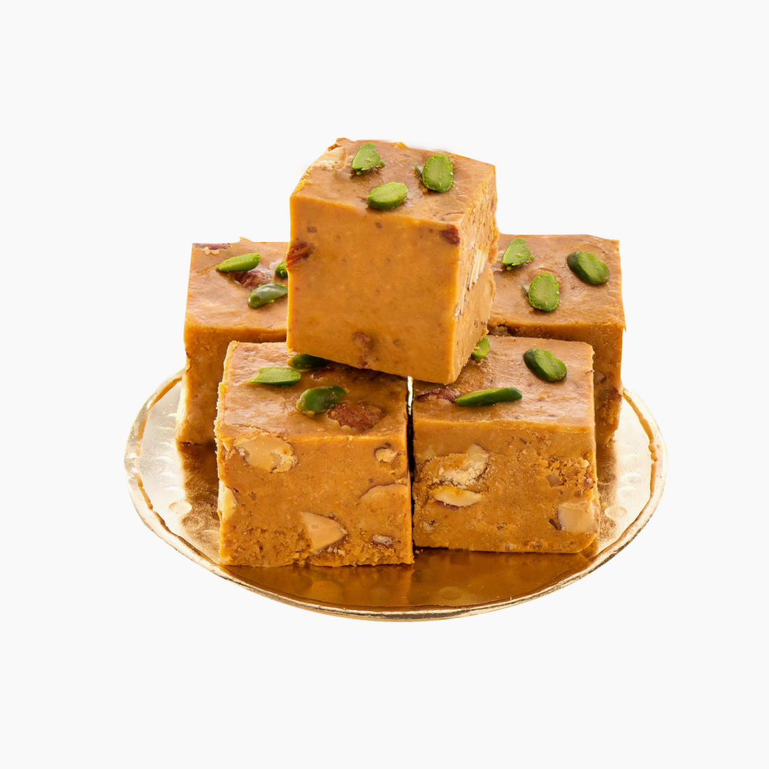 Roasted Channa Dal Burfi